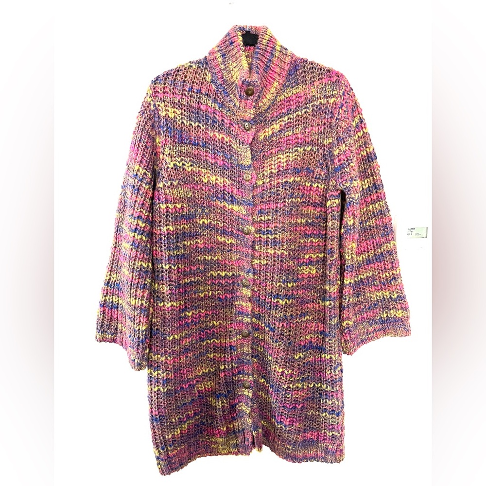 Sundance Long multicolor cardigan L